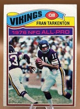 1977 Topps - All-Pro Fran Tarkenton #400  EX-NR MT