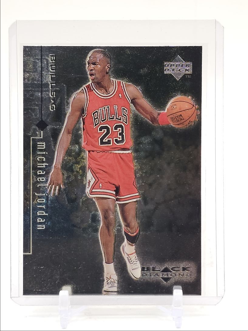 MICHAEL JORDAN 1998-99 UPPER DECK BLACK DIAMOND SINGLE BULLS #5 Q2386