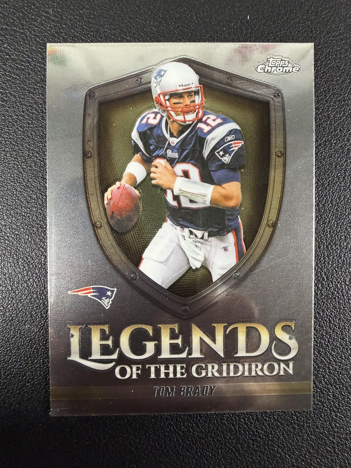 2025 Topps Chrome #LOG-9 Tom Brady Legends of the Gridiron