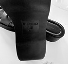 Pilcro Anthropologie Size 38 US 8-8.5 Woven Leather Slide Sandals Black — photo 10