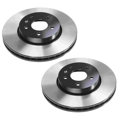 Wagner 2pc Rear E-Coated Disc Brake Rotors Set 341mm For Genesis G90 2017-19