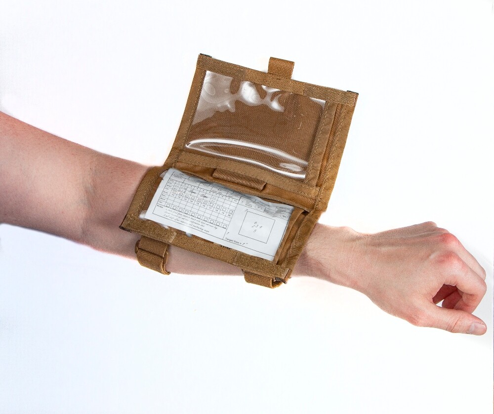 Tactical QB Sleeve Shooter's Armband DOPE Card Holder | eBay