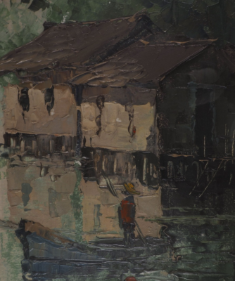 PABLO MATANIA (Brazilian) Original Painting Oil Canvas Signed