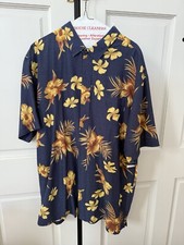 NWT JACK O'NEILL Men's Shirt XL Button Up Hawaiian Standard Fit Tropical