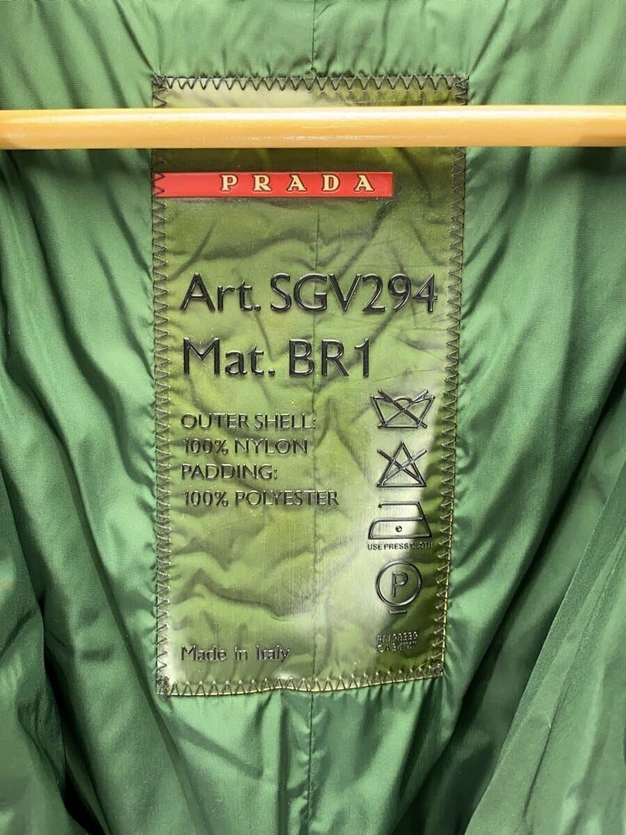 PRADA nylon jacket Green SGV294 Used | eBay PRADA nylon jacket Green SGV294 Used | eBay