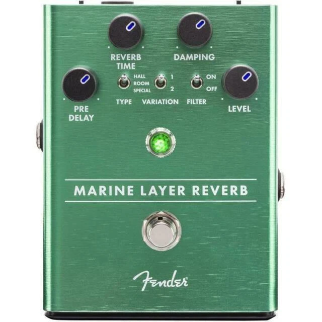 Fender Marine Layer Reverb Guitar Effect Pedal 023-4532-000 - Image 1 of 1