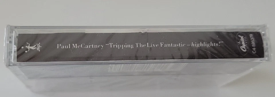 Paul McCartney Tripping The Live Fantastic Highlights Cassette Tape Sealed 1990 - Image 3 of 3