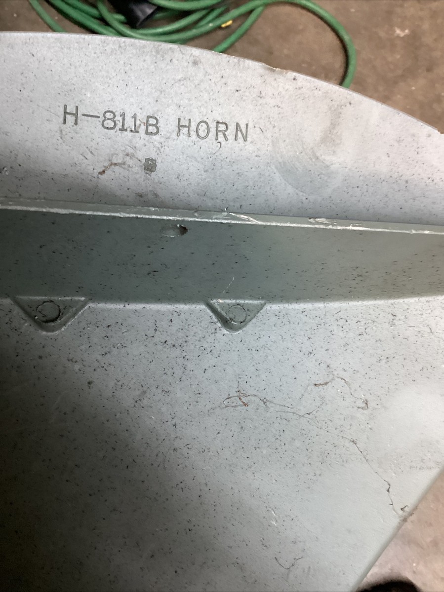 2 Vintage H811B Altec Lansing Heathkit Format Speaker Horns 2 Vintage H811B Altec Lansing Heathkit Format Speaker Horns
