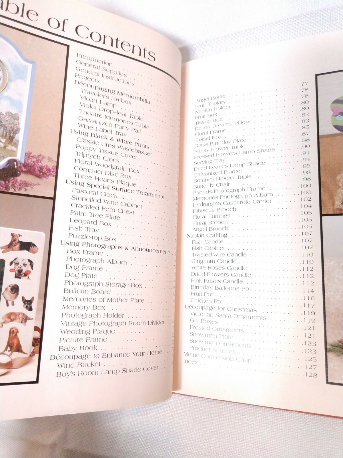 Decoupage The Easy Way  Book By Plaid Craft Company Hardcover