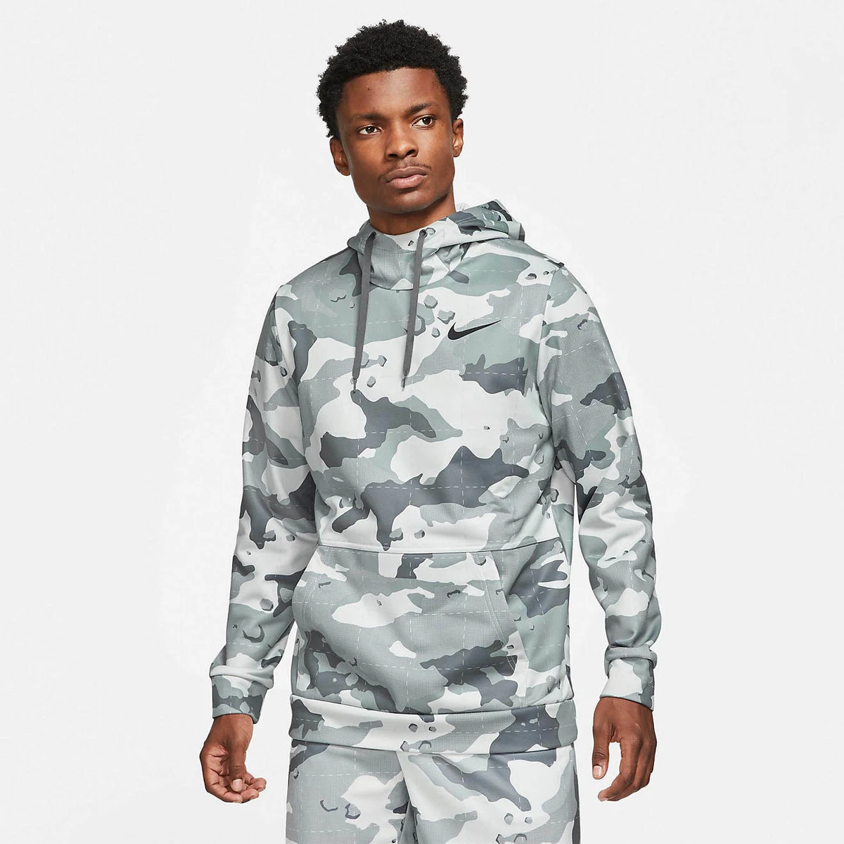 nike camo training hoodie