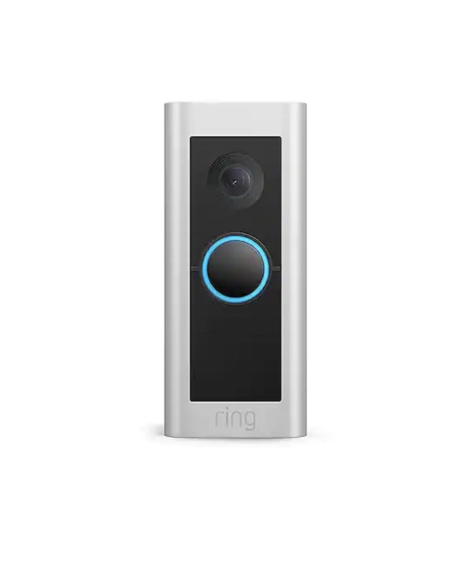 NEW RING DOORBELL PRO 2 CAMERA WITH 3D MOTION DETECTOR SECURITY WIRED HOME-image