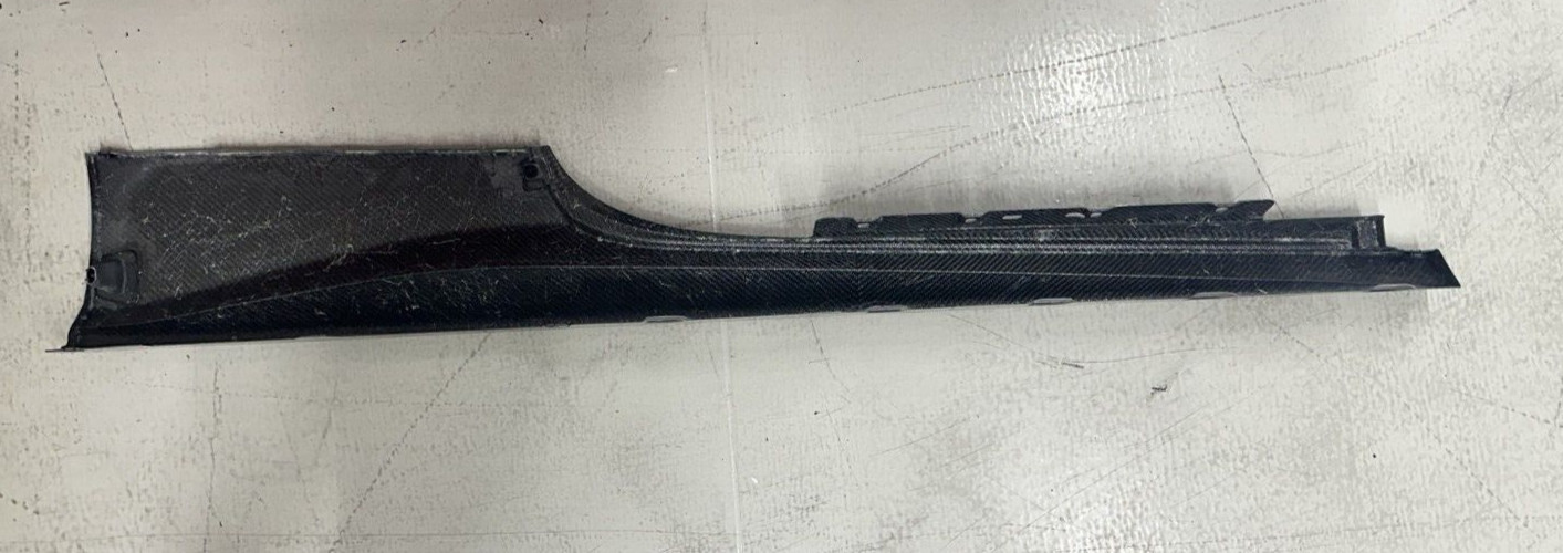 OEM Ferrari 488 GTB / Spider Carbon Fiber Rocker Panel LH side PN 86936410