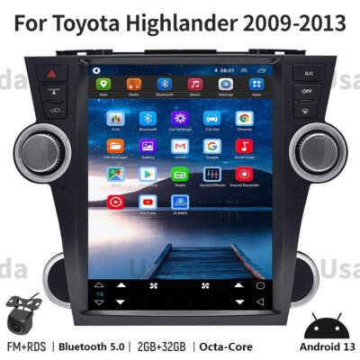 12.1''For Toyota Highlander 2009-2013 Car GPS Radio Navigation System 4G+64G
