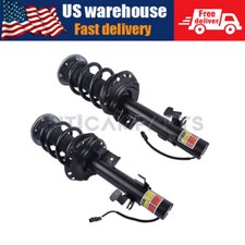 2* Front LH+RH Shock Struts LR024444 for Land Rover Range Rover Evoque LR024437