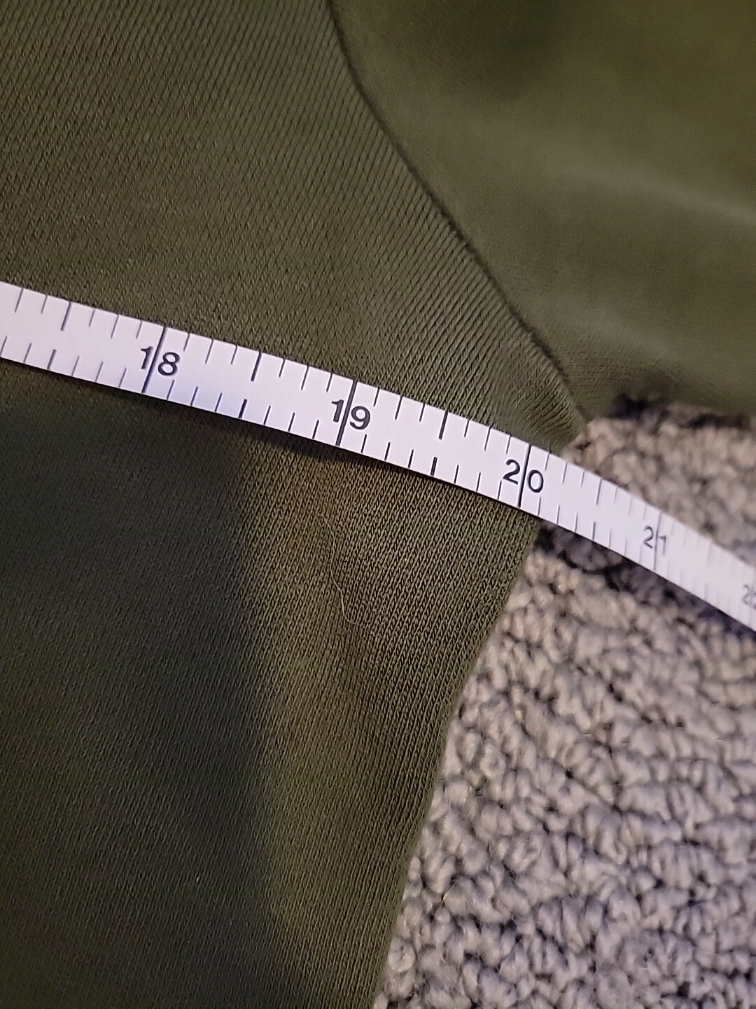 PONY Polo Ralph Lauren Uomo Polo FLeece Camicia Manica Lunga Verde Small