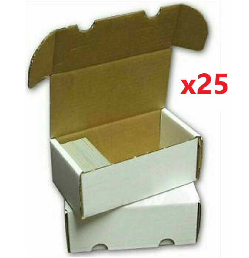 25 x 400 Count Cardboard Trading Cards Storage Box Yugioh Pokemon MTG 400ct | eBay 25 x 400 Count Cardboard Trading Cards Storage Box Yugioh Pokemon MTG 400ct | eBay