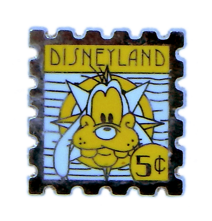 Goofy 5 Cent Postal Stamp Collection Individual Disney World