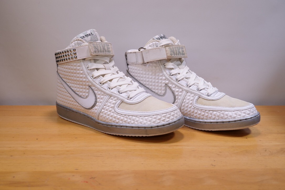 RARE !! Nike Vandal Supreme Ex High White / Size 9 | eBay