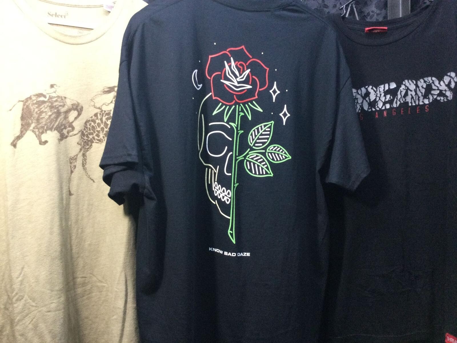 Casual T-Shirt Bundle 3 Unisex XL-2XL Tops Know Bad Days Threads & LA Select
