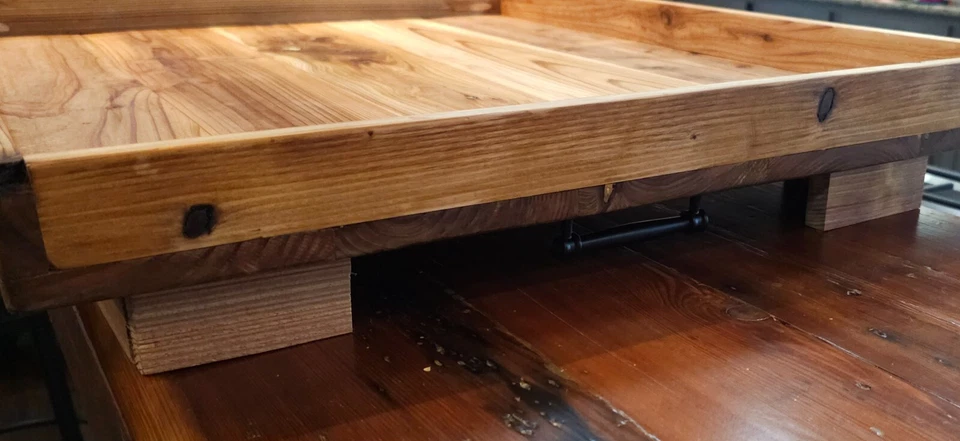 Cubierta superior de estufa de gas construida a medida con un diseño elevado: kit elegante y práctico Foto 4 de 4