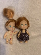 Vintage Tyco Sunny Time Quints Magic Freckles Lot of 2 dolls
