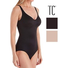 TC Fine Intimates Womens Wonderful U Firm Control Body Briefer Bodysuit