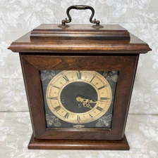 Vintage Wuersch Mantel Clock w/ Westminster Chimes Runs, Strikes and Chimes