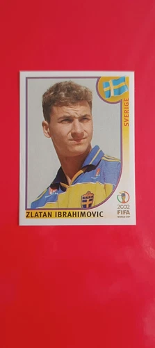 2002 Panini World Cup Korea Japan Rookie Zlatan Ibrahimovic #456 Blue Back Mint