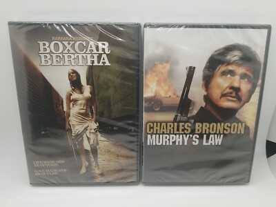 2 Action DVDs Boxcar Bertha (1972) Crime Romance & MURPHY'S LAW charles Bronson