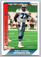 1991 Pacific - #98 Jim Jeffcoat
