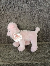 Ty 2000 Beanie Baby BRIGITTE The Pink Poodle