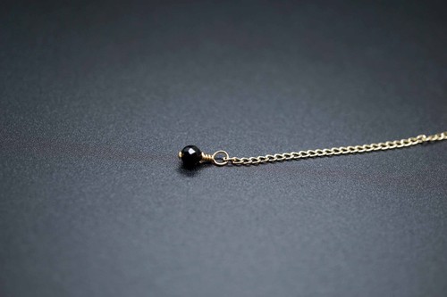 Faceted Black Tourmaline Silver Adjustable Bracelet Tiny Tourmaline Bracelet 7'' - Picture 6 of 12