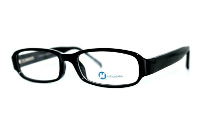 NEW MODERN OPTICAL TOMORROW BLACK AUTHENTIC EYEGLASSES MEN'S FRAMES 53-17-140MM 
