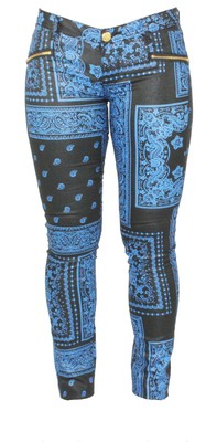 Low Waist Bandana Print Jeans | eBay