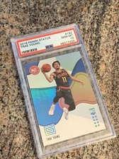 Trae Young 2018 Panini Status PSA 10 GEM💎💎💎 Rookie RC not select prizm 🔥