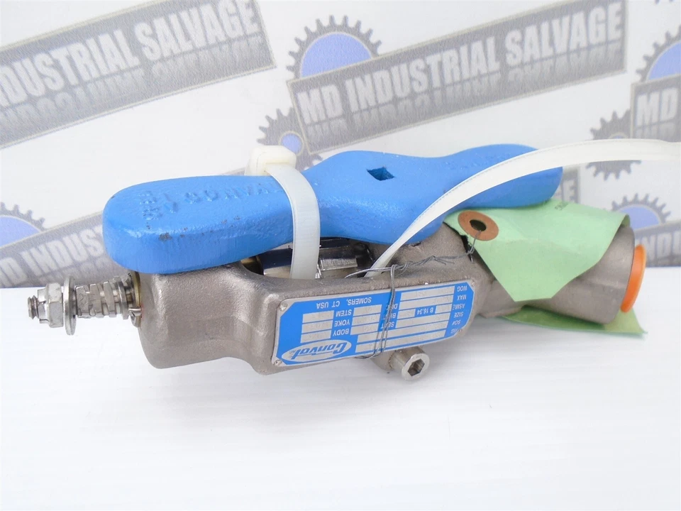 CONVAL - 12G2-S053D-1137 - 1/2" - Y Stainless Socket Weld Globe Valve - 3705 WOG - Image 3 of 4