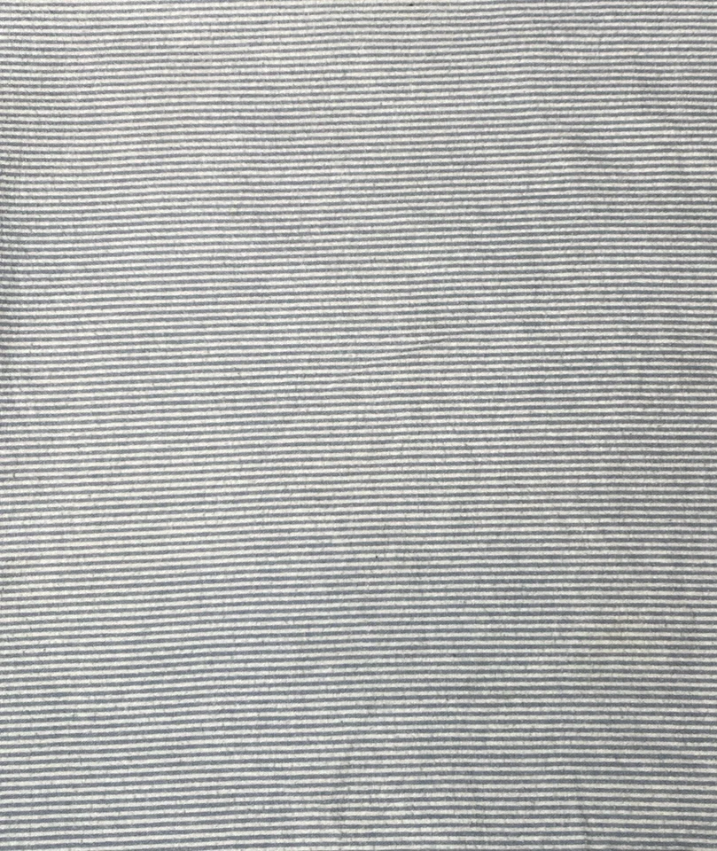 Manta de franela Child of Mine de Carters azul blanco rayas bebé Lovey Foto 3 de 4