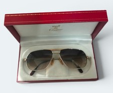 Vintage Cartier Santos aviator sunglasses from the 80s