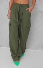 Prettylittlething Baggy Jeans Low Rise 90's Cargo Trousers Oversized Baggy Fit 6