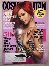 Cosmopolitan Magazine, Rihanna, July 2011