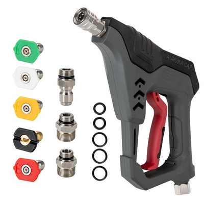 #ad #ad Pressure Washer Short Gun Commercial 5000 PSI 12 GPM 5 Spray Nozzle Tips 3 ... $28.01