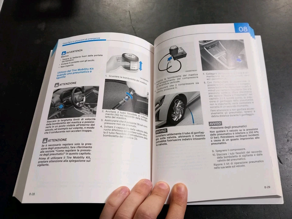 Manuale Di Istruzioni Hyundai I20 Originale SWN PE - Immagine 3 di 3