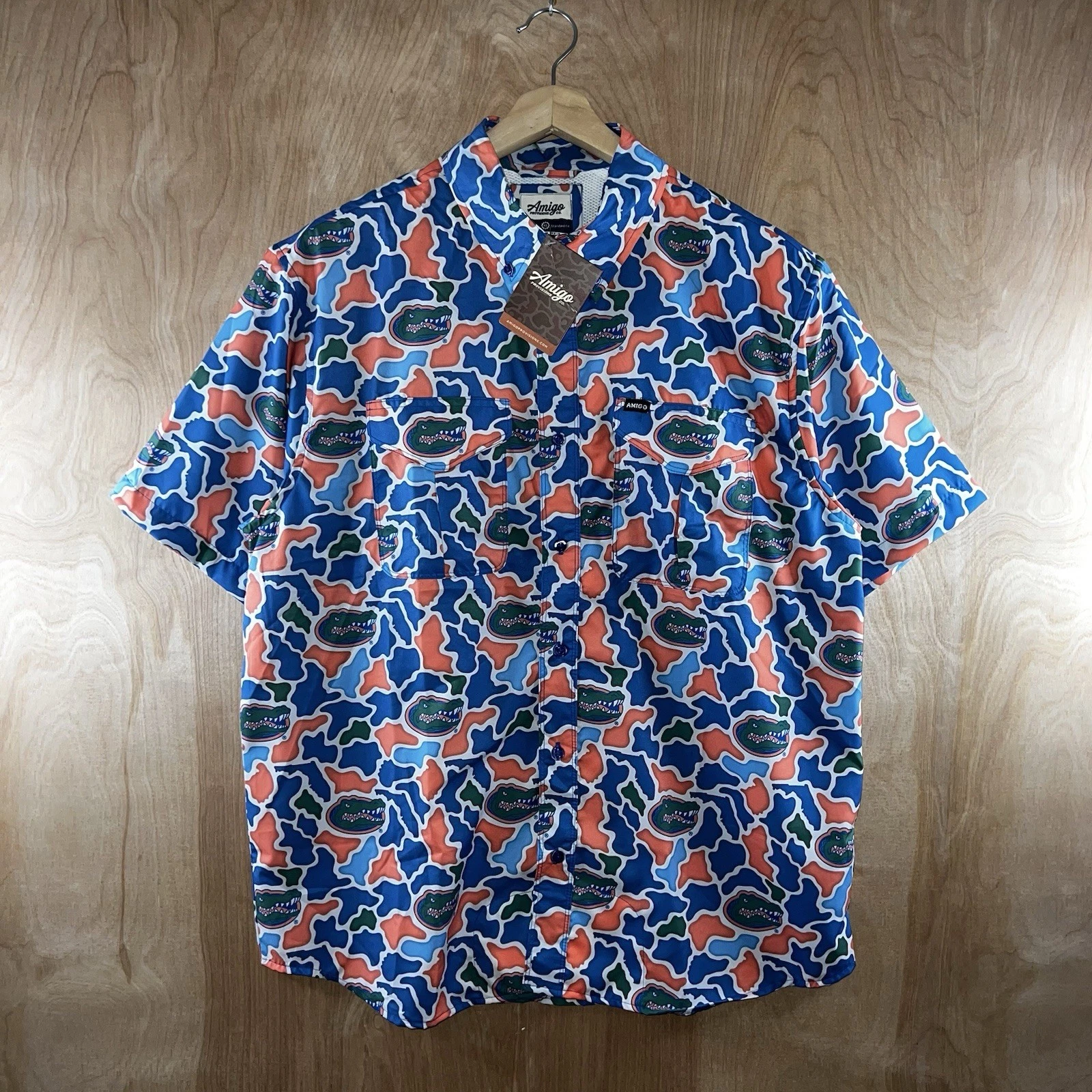 AMIGO PROVISIONS CAMO CAMOUFLAGE PRIMERO SHIRT NCAA FLORIDA GATORS SIZE XL NEW
Opens in a new window