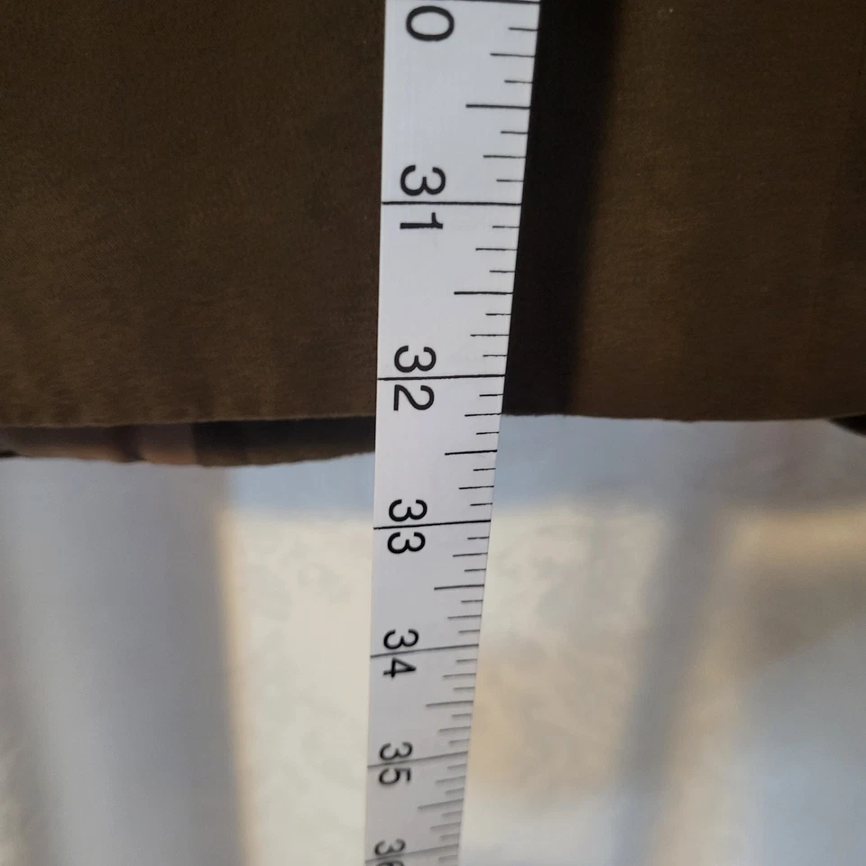 Alfani Mens Brown Three Button Suede Sport Coat Blazer Jacket SIZE 46R - Image 3 of 4