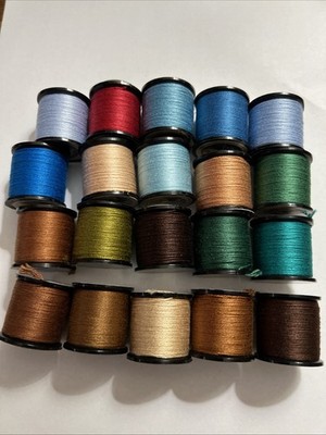Lot Of 20 Anchor Embroidery Floss Bobbins (lot#6)