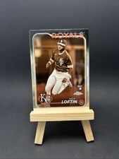 2024 Topps Chrome - #183 Nick Loftin (RC) Sepia Refractor Rookie Card Royals. rookie card picture
