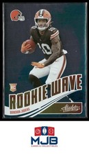 2025 Panini Absolute Quinshon Judkins Rookie Wave #RW-QJS Cleveland Browns