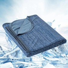 Cooling Blanket for Hot Sleepers - Soft  Lightweight Summer Cold Blanket for