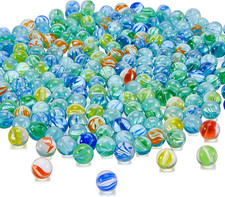 1000 Pieces Marbles Bulk Cats Eyes Glass Marbles Color Mixing 0.55 Inch Solid ro