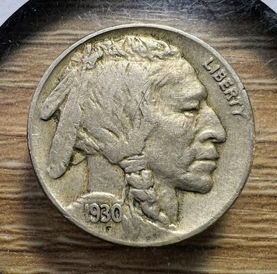 1930-P Buffalo Nickel - Actual Coin Shown - Free Shipping & Tracking INV#29